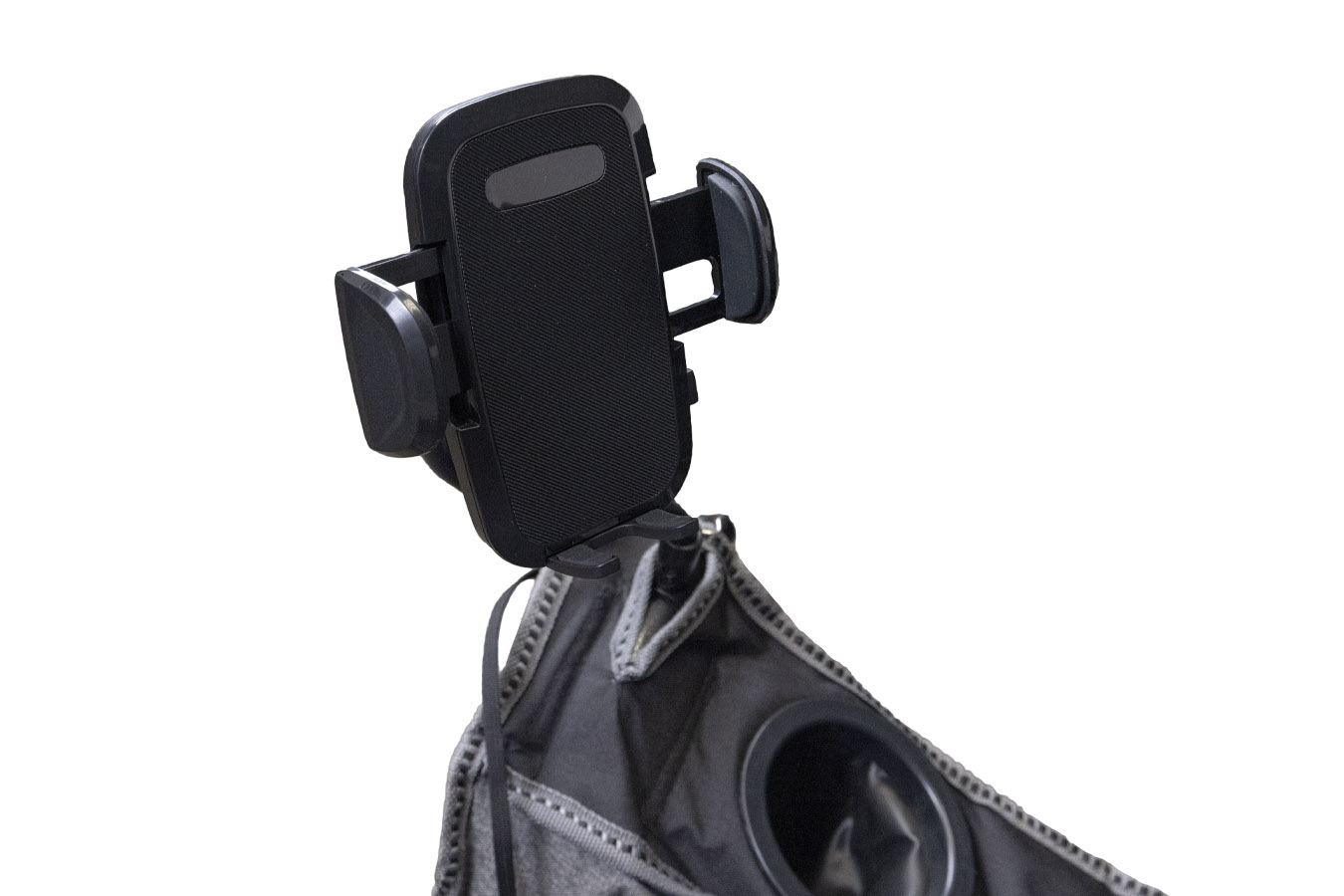 WORLD FAMOUS SPORTS Heated Folding Scoop Chair with 5V Battery and Phone Holder